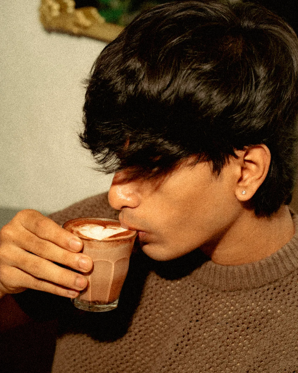 Guest with a mocha